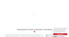 Desktop Screenshot of hs-rental.de